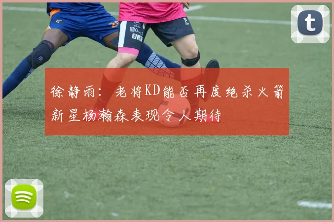 徐静雨：老将KD能否再度绝杀火箭新星杨瀚森表现令人期待